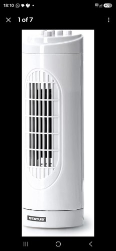 Status inch tower fan - status, desk