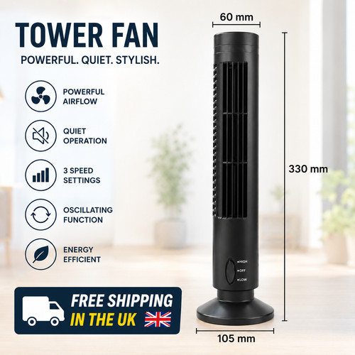 Tower fan status free standing - tower,