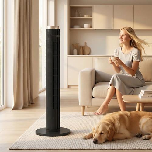 Homcom tower fan standing - tower,