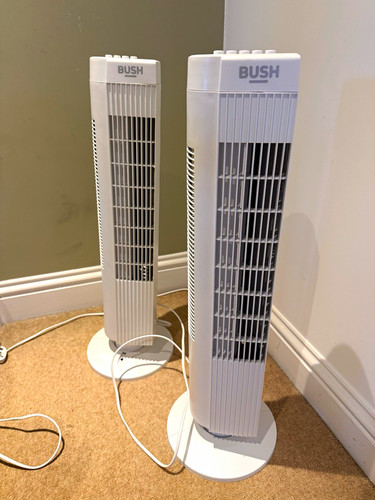 Bush white oscillating - oscillating, tower
