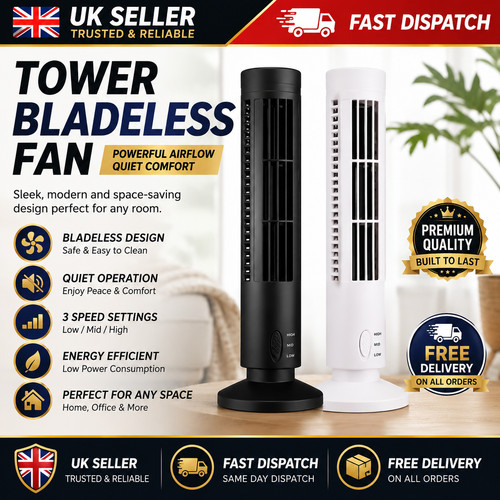 32cm tower fan inch air - inch,