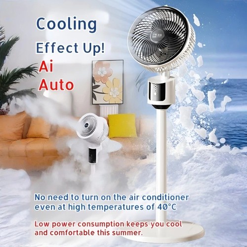 Silent standing fan for - standing,