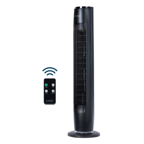 Livivo black tower fan - livivo,