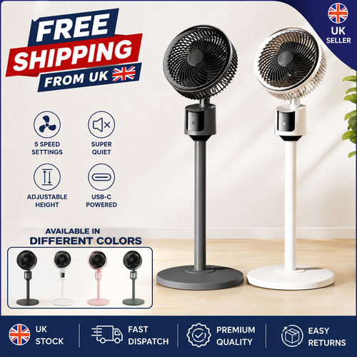 Silent standing fan for - silent,