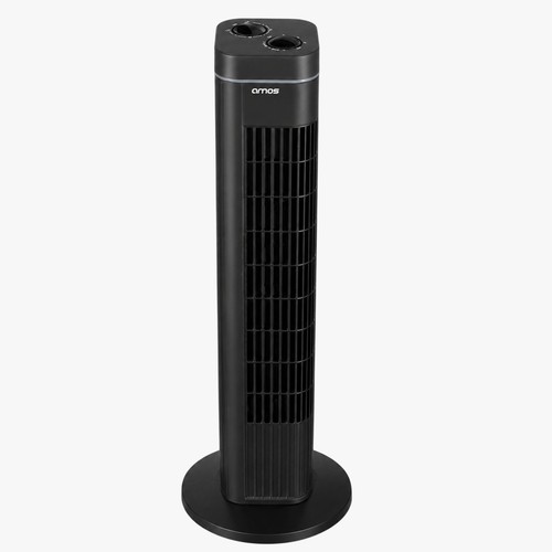 Amos tower fan black - amos, 29"