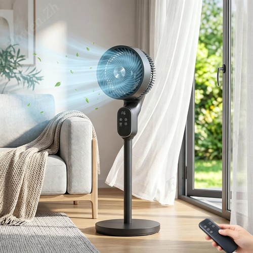 Silent standing fan for - fan,