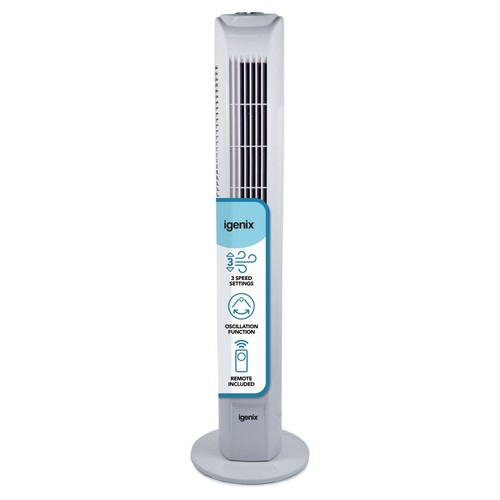 Oscillating tower fan - 29",