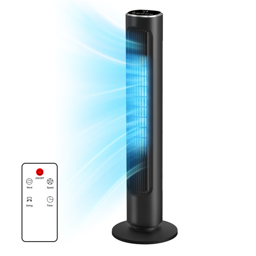 Electric tower fan - fan, 40''