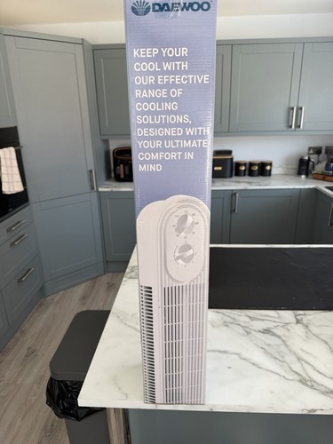Daewoo 30in slimline - 30in, fan
