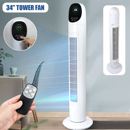 Tower fan oscillating air - 34",