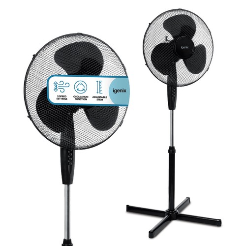 Oscillating pedestal fan - pedestal,