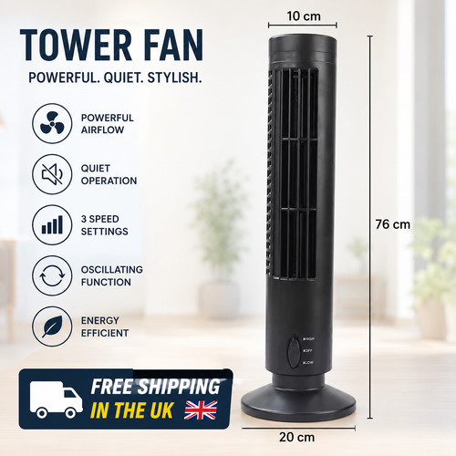 Tower fan status - fan, free