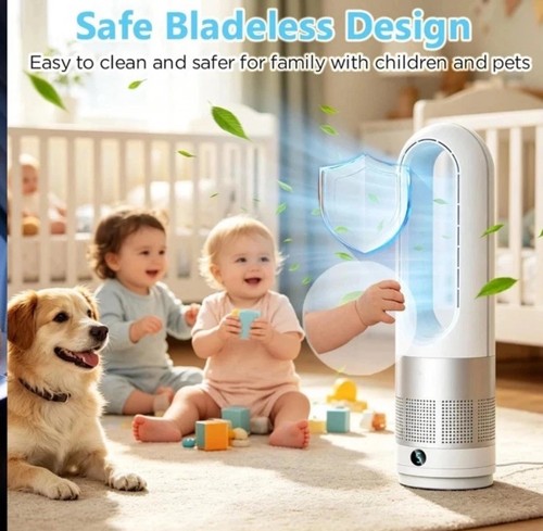 1200w bladeless tower fan - bladeless,
