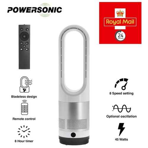 Bladeless tower fan 45w air - tower,