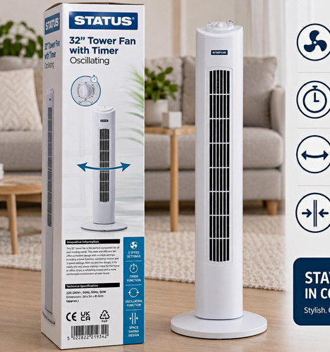 Status tower fan - 32",
