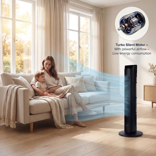 Elegant tower fan 40w - –,