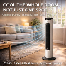 32" Oscillating Tower Fan 3