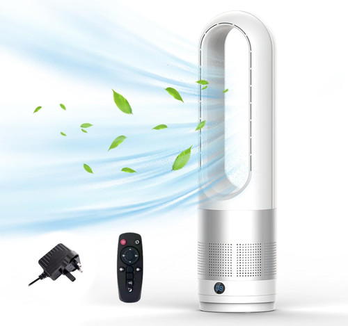 56cm bladeless tower fan - tower,