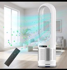 Bladeless Tower Fan 3In 1