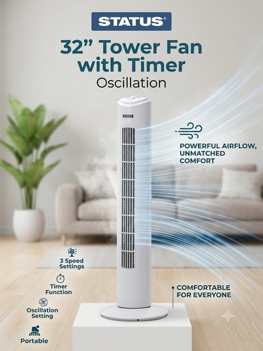 Status inch tower - 32, fan