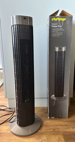 Challenge digital tower fan - tower,