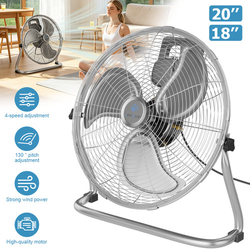 Metal floor fan - fan, velocity