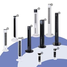 GEEPAS Tower Fan Quiet Air