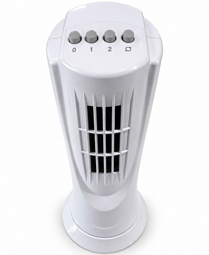 White oscillating tower - oscillating,